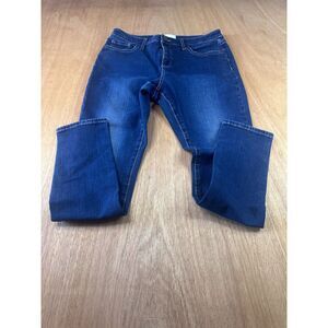 BKE Gabby Skinny Jeans Womens 32 (Tag 29R) Mid Rise 29 (tag 31.5) Inseam Stretch